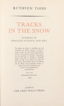 Tracks in the Snow