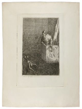 Item #39076 Venetian Scene. Queen VICTORIA, Prince ALBERT