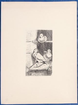 Item #39078 Three Birds Roosting. Queen VICTORIA, Prince ALBERT