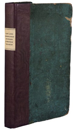 A Dissertation on the Soil & Agriculture of the British Settlement of Penang, or Prince of Wales Island, in the Straits of Malacca; including Province Wellesley on the Malayan Peninsula. With Brief References to the Settlements of Singapore & Malacca, and accompanied by incidental observations on various subjects of local interest in these straits