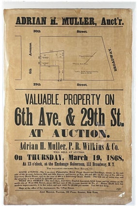Item #39136 Valuable Property on 6th Ave. & 29th St. At Auction. [7 of 9...
