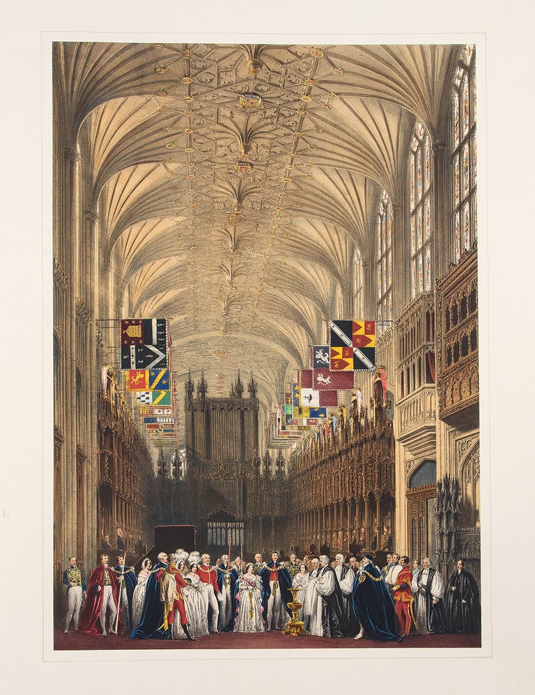 Item #39343 Views of the Interior and Exterior of Windsor Castle. Joseph NASH.