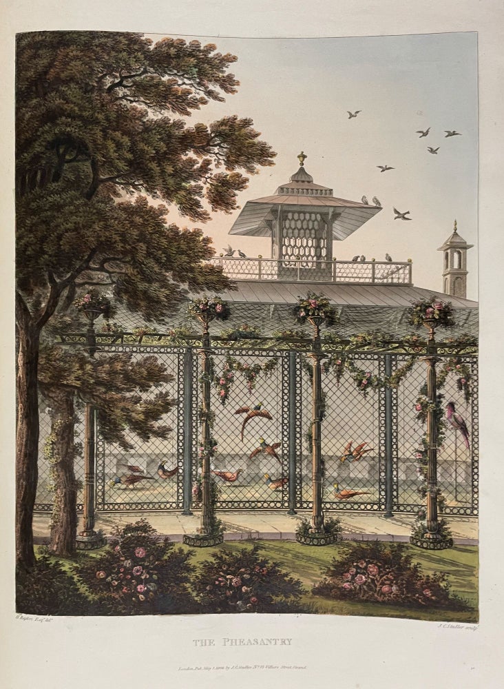 Item #39344 Designs for the Pavillon [sic.] at Brighton. Humbly inscribed to His Royal Highness the Prince of Wales. By H. Repton ... with the assistance of his sons, J.A. Repton, and G.S. Repton, architects. Humphry REPTON.
