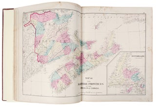 Item #39575 Atlas of the Maritime Provinces of the Dominion of Canada, with Historical and...