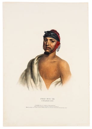 Item #39609 Peah-Mas-Ka, A Musquawkee Chief. Thomas L. MCKENNEY, James HALL