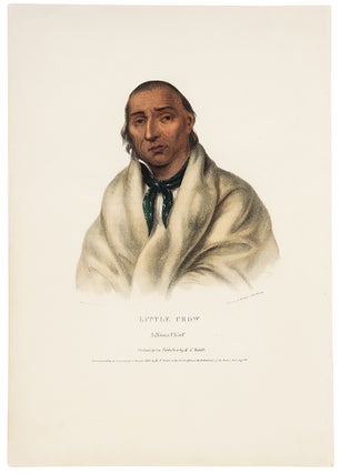 Item #39624 Little Crow, a Sioux Chief. Thomas L. MCKENNEY, James HALL