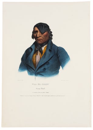 Item #39627 Waa-Pa-Shaw. Sioux Chief. Thomas L. MCKENNEY, James HALL
