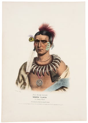 Item #39647 Ma-Has-Ka or White Cloud. An Ioway Chief. Thomas L. MCKENNEY, James HALL