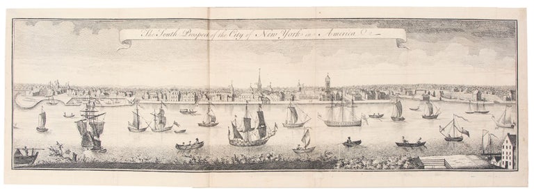 Item #39693 The South Prospect of the City of New York in America. William BURGIS, after, fl.