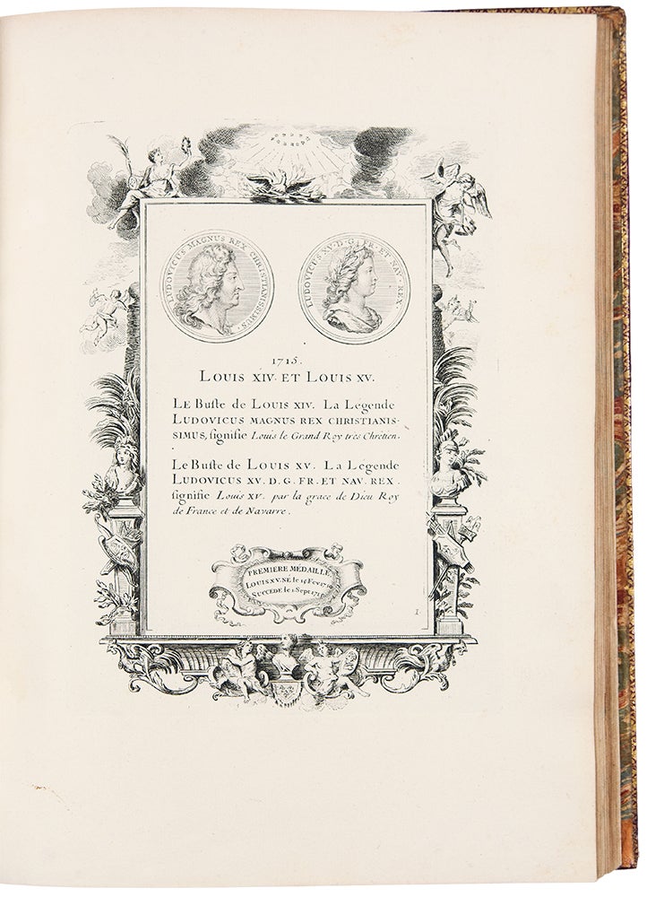 Item #39703 Médailles du règne de Louis XV. Nicolaus GODONNESCHE, and G. R. FLEURIMONT.