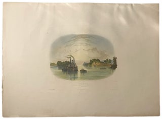 Item #39708 Cave-In-Rock. View on the Ohio. Karl BODMER