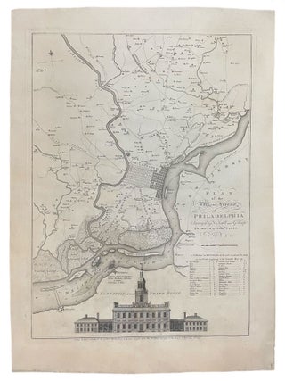 Item #39878 Plan of the City and Environs of Philadelphia Survey'd by N. Scull and G. Heap....