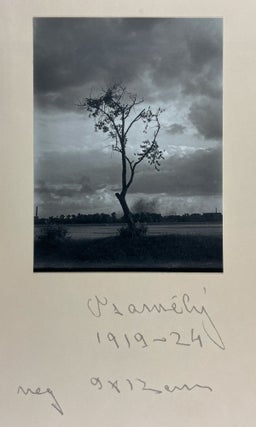 Josef Sudek [signed, with an Original Photograph of Josef Sudek by Miroslava Khola]