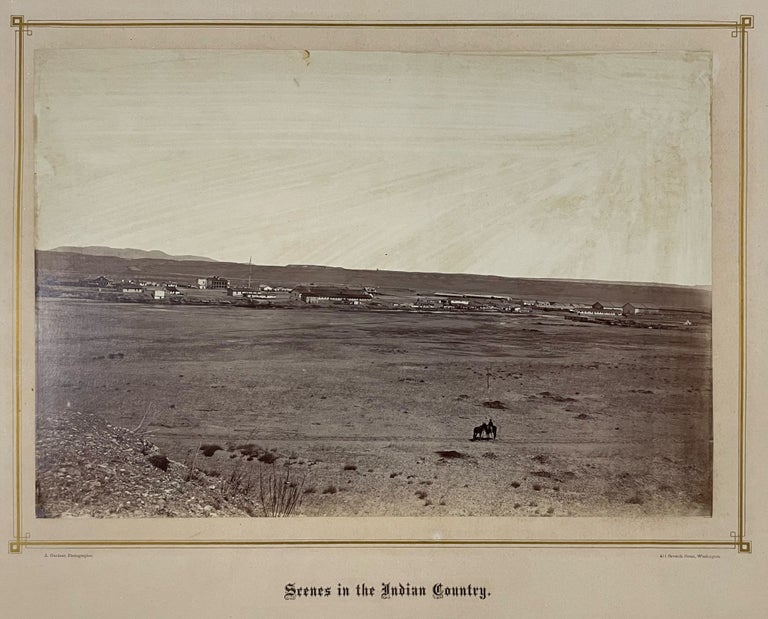 Item #40093 Scenes in the Indian Country: Fort Laramie. Alexander GARDNER, Photographer.