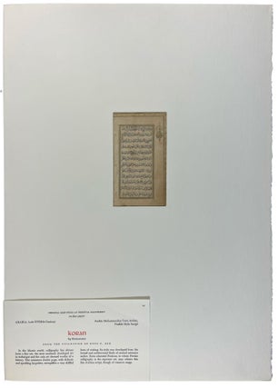 Fifteen Original Oriental Manuscripts. 12th-18th centuries.