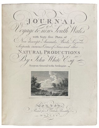 Item #40455 Journal of a Voyage to New South Wales with Sixty-five plates of Non descript...