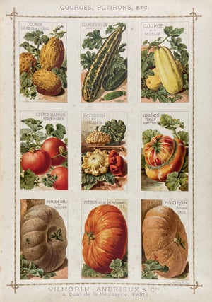 Item #40584 Tableaux Coloriés de Plantes Potagères [cover title]. VILMORIN ANDRIEUX, COMPANY