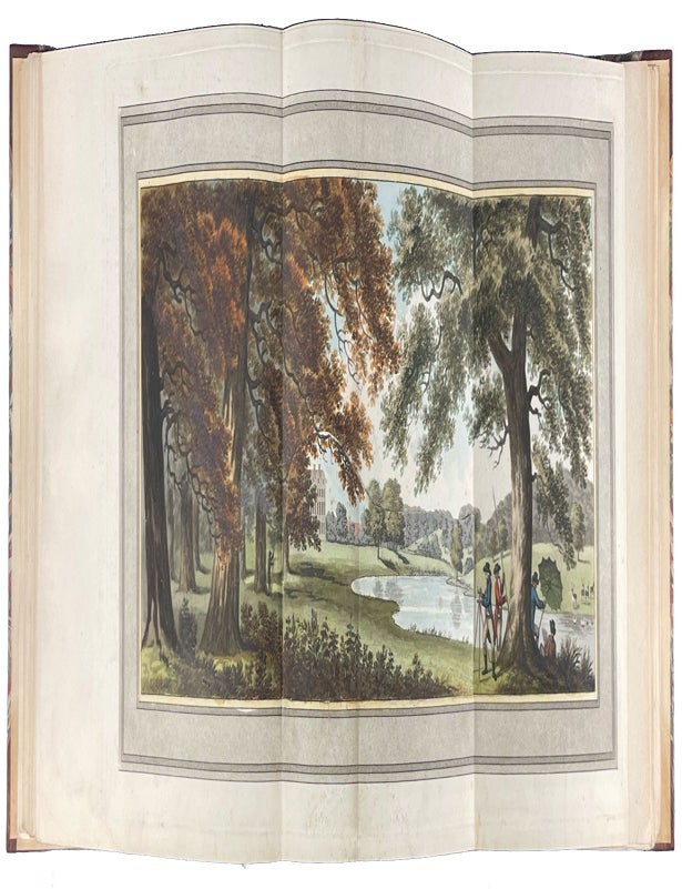 Item #40605 Sketches and Hints on Landscape Gardening. Collected from designs and observations now in the possession of the different noblemen and gentlemen, for whose use they were originally made. The whole tending to establish fixed principles in the art of laying out ground. Humphry REPTON.
