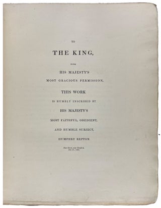 Observations on the Theory and Practice of Landscape Gardening. Including some remarks on Grecian and Gothic Architecture, collected from various manuscripts, in the possession of the different Noblemen and Gentlemen originally written; The Whole tending to establish fixed Principles in the Respective Arts.