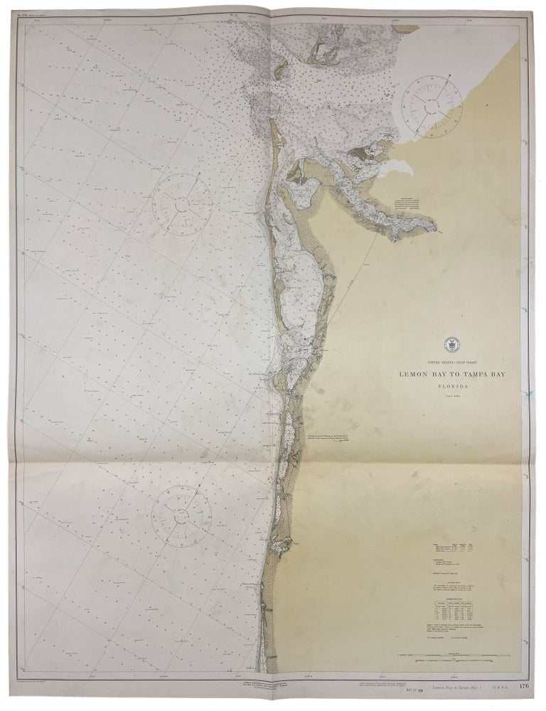 Item #40688 Lemon Bay to Tampa Bay. Florida.