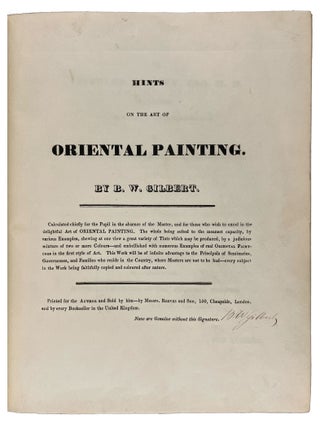 Hints on the Art of Oriental Painting
