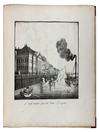 Nouvelle Collection de Quarante-Deux Vues de Saint-Pétersbourg et de ses Environs, Dessinées d'après Nature par Divers Artistes. Accompagnées d'un Plan de la Ville, Divisé par Carrés de Renvois, pour s'Orienter Facilement, à l'Usage des Étrangers