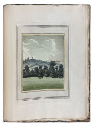 Sketches and Hints on Landscape Gardening. Collected from Designs and Observations Now in the Possession of the Different Noblemen and Gentlemen, for Whose Use they were Originally Made. The Whole Tending to Establish Fixed Principles in the Art of Laying out Ground [with original watercolour landscape design]