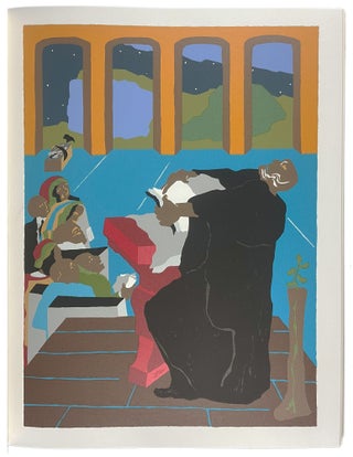 Item #41091 The First Book of Moses, called Genesis. The King James Version. Jacob LAWRENCE