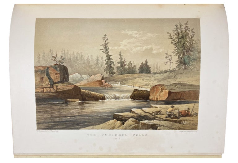 Item #41097 Sketches on the Nipisaguit, a River of New Brunswick, B.[ritish] N.[orth] America. William HICKMAN.