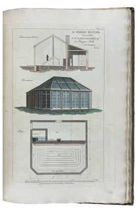 Item #41133 Plans, Elevations and Sections, of Hot-Houses, Green-Houses, an Aquarium,...