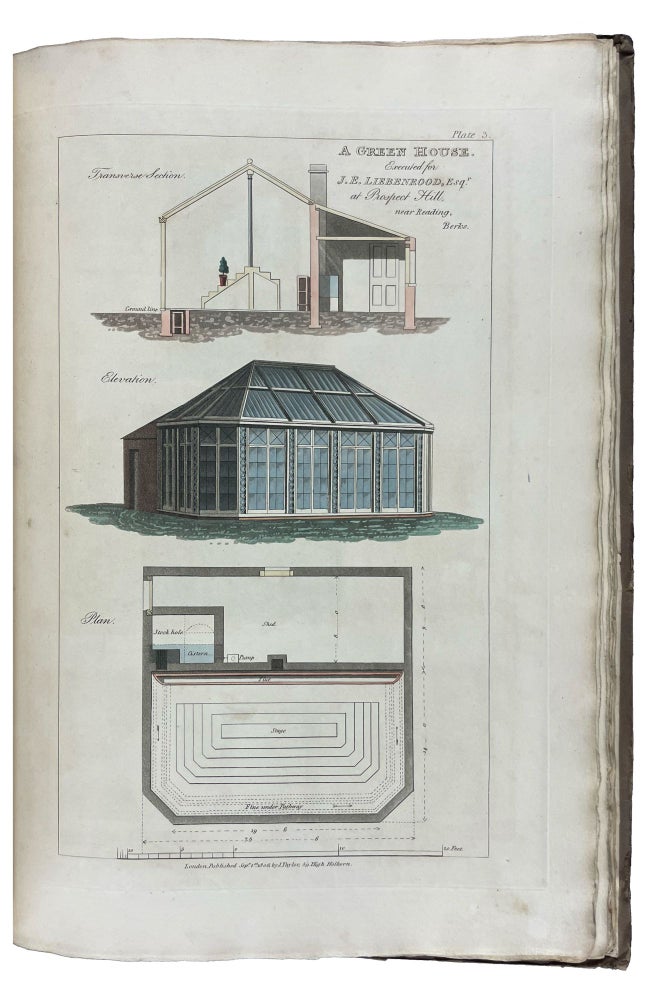 Item #41133 Plans, Elevations and Sections, of Hot-Houses, Green-Houses, an Aquarium, Conservatories, &c. Recently Built in Different Parts of England, for Various Nobleman and Gentlemen. George TOD.