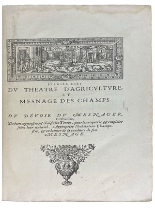 Theatre d'Agriculture et Mesnage des Champs