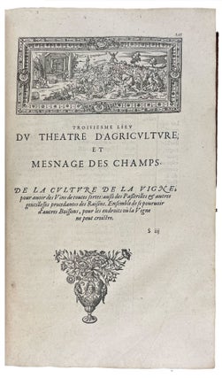 Theatre d'Agriculture et Mesnage des Champs