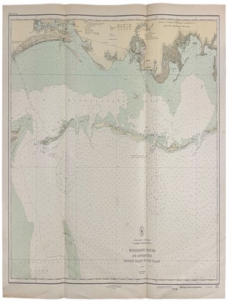 Item #41198 Mississippi Sound and Approaches Dauphin Island to Cat Island. Alabama, Mississippi