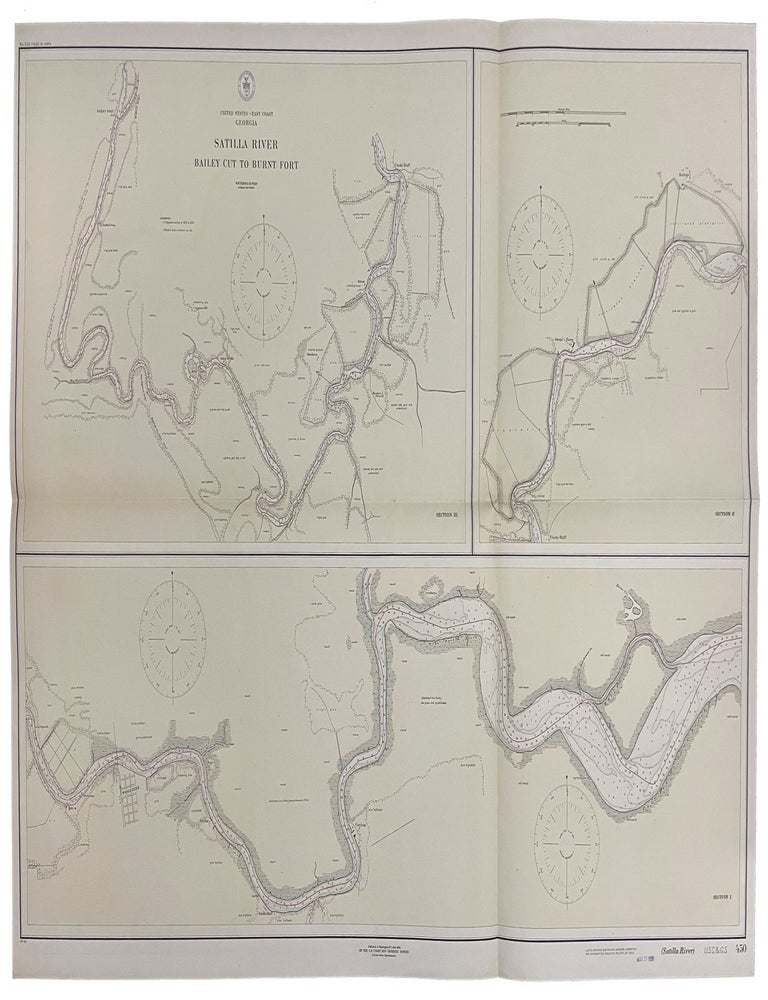 Item #41206 Satilla River: Bailey Cut to Burnt Fort. Georgia.