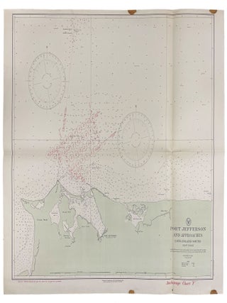Item #41258 Port Jefferson and Approaches: Long Island Sound. New York