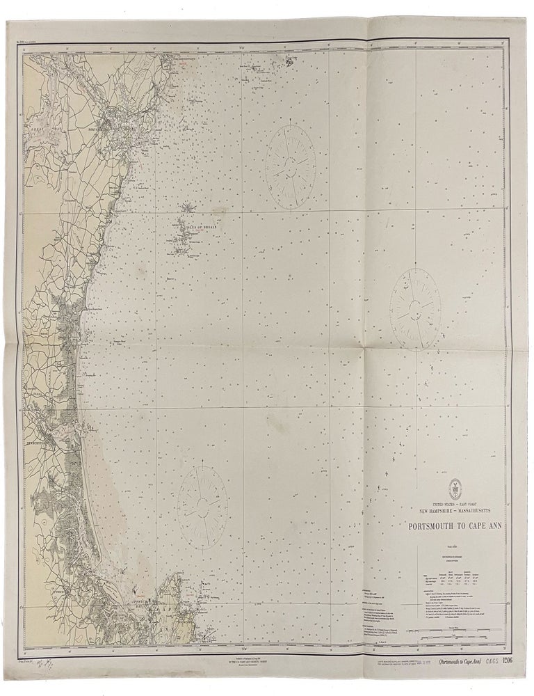 Item #41266 Portsmouth to Cape Ann. Massachusetts, New Hampshire.