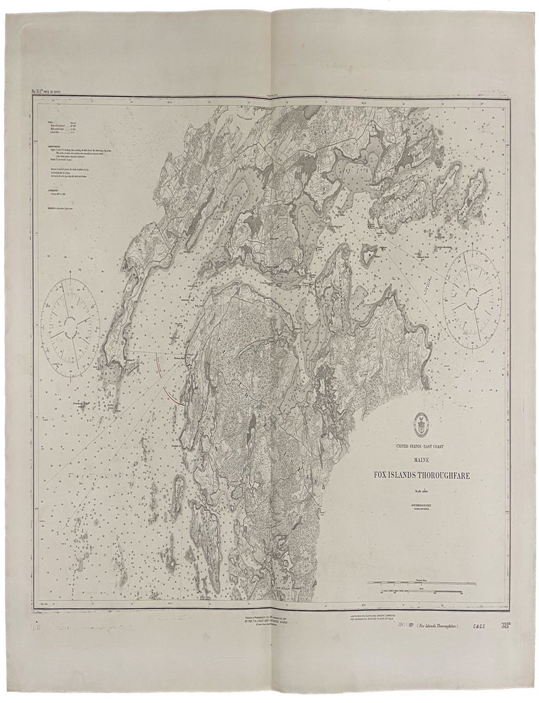 Item #41275 Fox Islands Thoroughfare. Maine.