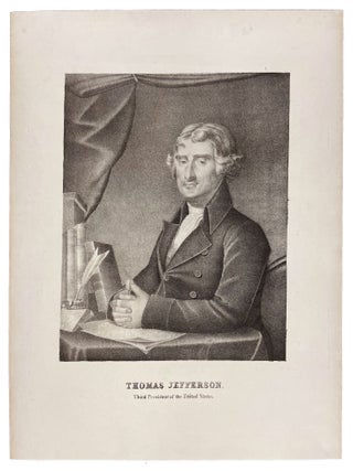 Item #41331 Thomas Jefferson, Third President of the United States. Thomas JEFFERSON, portrait of