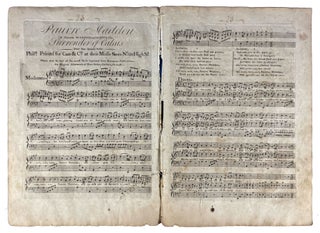 Item #41345 Ten Songs Printed in Philadelphia and Owned by the Family of Francis Hopkinson. EARLY...