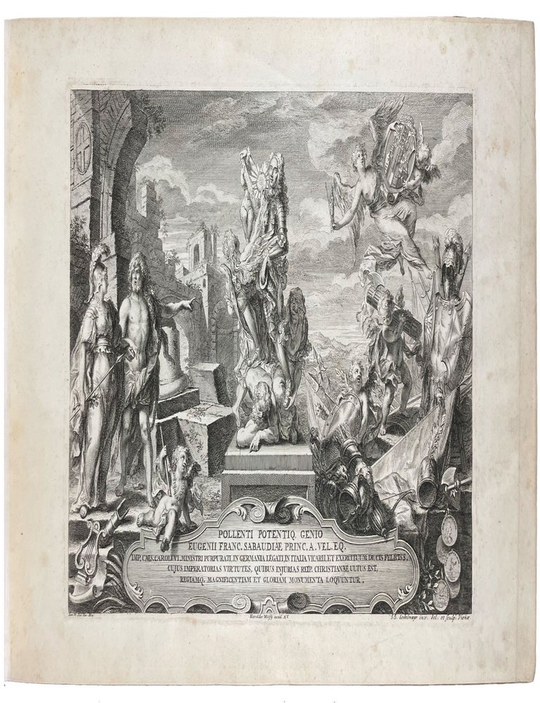 Item #41460 Residences Memorable De l'incomparable Heros de n&ocirc;tre Siecle ou Representation exacte des Edifices et Jardins de Son Altesse Serenissime Monseigneur Le Prince Eugene Francois Duc de Savoye et de Piemont...[bound with:] Representation Des Animaux de la Menagerie de S. A. S. Monseigneur le Prince Eugene Francois de Savoye et de Piemont. Salomon KLEINER.
