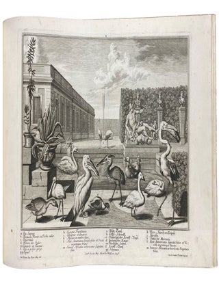 Residences Memorable De l'incomparable Heros de n&ocirc;tre Siecle ou Representation exacte des Edifices et Jardins de Son Altesse Serenissime Monseigneur Le Prince Eugene Francois Duc de Savoye et de Piemont...[bound with:] Representation Des Animaux de la Menagerie de S. A. S. Monseigneur le Prince Eugene Francois de Savoye et de Piemont...