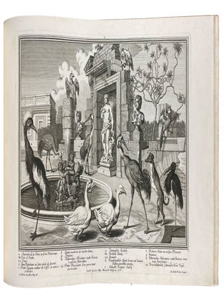 Residences Memorable De l'incomparable Heros de n&ocirc;tre Siecle ou Representation exacte des Edifices et Jardins de Son Altesse Serenissime Monseigneur Le Prince Eugene Francois Duc de Savoye et de Piemont...[bound with:] Representation Des Animaux de la Menagerie de S. A. S. Monseigneur le Prince Eugene Francois de Savoye et de Piemont...