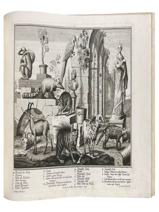 Residences Memorable De l'incomparable Heros de n&ocirc;tre Siecle ou Representation exacte des Edifices et Jardins de Son Altesse Serenissime Monseigneur Le Prince Eugene Francois Duc de Savoye et de Piemont...[bound with:] Representation Des Animaux de la Menagerie de S. A. S. Monseigneur le Prince Eugene Francois de Savoye et de Piemont...
