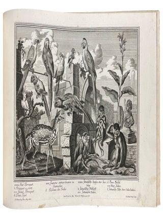 Residences Memorable De l'incomparable Heros de n&ocirc;tre Siecle ou Representation exacte des Edifices et Jardins de Son Altesse Serenissime Monseigneur Le Prince Eugene Francois Duc de Savoye et de Piemont...[bound with:] Representation Des Animaux de la Menagerie de S. A. S. Monseigneur le Prince Eugene Francois de Savoye et de Piemont...