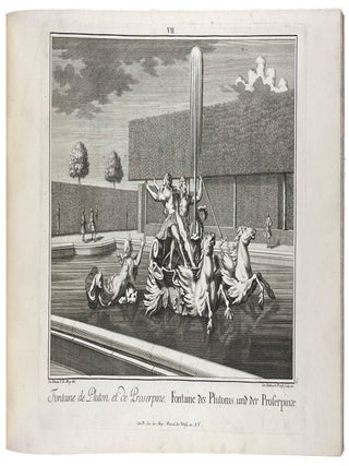 Residences Memorable De l'incomparable Heros de n&ocirc;tre Siecle ou Representation exacte des Edifices et Jardins de Son Altesse Serenissime Monseigneur Le Prince Eugene Francois Duc de Savoye et de Piemont...[bound with:] Representation Des Animaux de la Menagerie de S. A. S. Monseigneur le Prince Eugene Francois de Savoye et de Piemont...