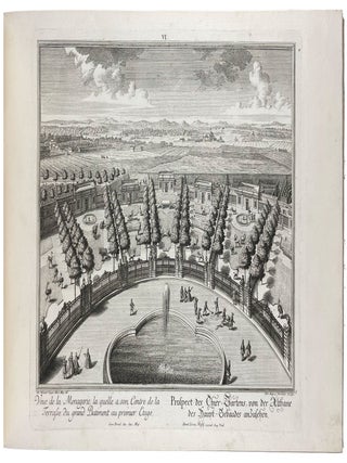 Residences Memorable De l'incomparable Heros de n&ocirc;tre Siecle ou Representation exacte des Edifices et Jardins de Son Altesse Serenissime Monseigneur Le Prince Eugene Francois Duc de Savoye et de Piemont...[bound with:] Representation Des Animaux de la Menagerie de S. A. S. Monseigneur le Prince Eugene Francois de Savoye et de Piemont...
