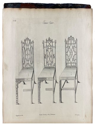 The Gentleman and Cabinet-Maker's Director. Being a Large Collection of the Most Elegant and Useful Designs of Household Furniture in the Gothic, Chinese, and Modern Taste