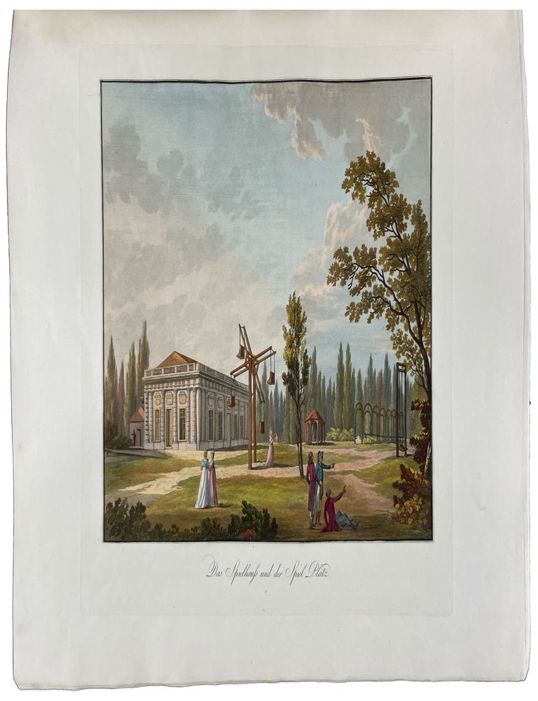 Item #41684 Ansichten des Herzoglich-W&uuml;rttembergischen Landsizes Hohenheim. Ansichten von Hohenheim: Lieferung I-VI. [In six parts.]. Victor HEIDELOFF.