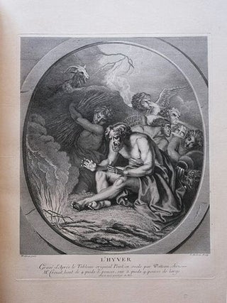 Oeuvres des Estampes Gravees d'apres les Tableaux et Desseins de feu Antione Watteau, Peintre Flamand, Quatrieme et Derniere Partie